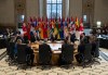 Prime Minister Mark Carney delivers his opening remarks as he sits down with premiers at a first ministers meeting in Ottawa, Thursday, Jan. 29, 2026.  THE CANADIAN PRESS/Adrian Wyld