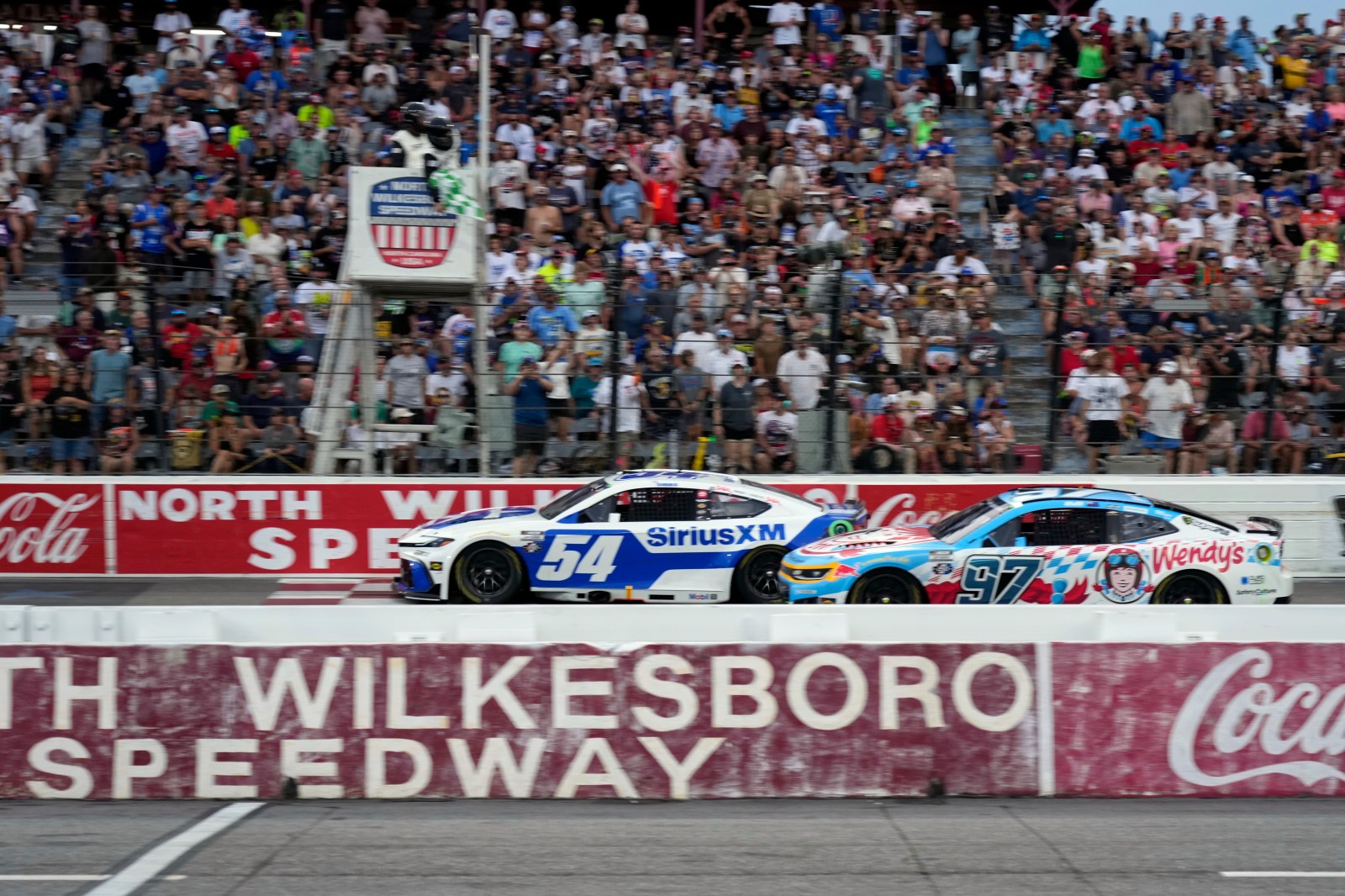 Logano wins first NASCAR Cup race of season at North Wilkesboro