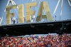 Fans watch as Portugal takes on Croatia during the first half of a World Cup round of 32 soccer match, in Toronto on Thursday, July 2, 2026. THE CANADIAN PRESS/Sammy Kogan