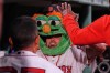 Boston Red Sox's Caleb Durbin celebrates after his home run in the eighth inning of a baseball game against the Baltimore Orioles, Monday, July 20, 2026, in Boston. (AP Photo/Charles Krupa)
