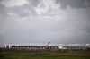The site of a future data center being built near Abernathy, Texas, Saturday, July 18, 2026, in Hale County, Texas. (AP Photo/Justin Rex)