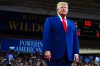 President Donald Trump arrives to speak at Wheeler High School, Wednesday, July 22, 2026, in Marietta, Ga. (AP Photo/Julia Demaree Nikhinson)