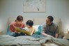 This image released by Neon shows Haruka Ayase, from left, Rimu Kuwaki, and Daigo Yamamoto in a scene from 