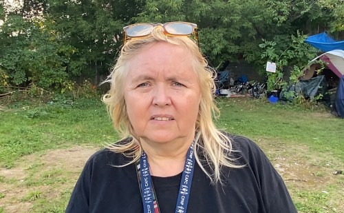 Christine Nayler seen in this November 2025 photo. She was 15 when her newborn daughter was taken away from her in 1982. THE CANADIAN PRESS/Sharif Hassan