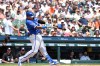 Kansas City Royals designated hitter Salvador Perez hits a home run during the seventh inning of a baseball game against the Detroit Tigers, Saturday, July 25, 2026, in Detroit. (AP Photo/Jose Juarez)