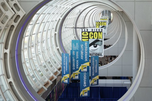 A general view of atmosphere during Comic-Con International on Thursday, July 23, 2026, in San Diego. (Photo by Andrew Park/Invision/AP)