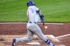 Chicago Cubs' Pete Crow-Armstrong hits a single off Pittsburgh Pirates pitcher Paul Skenes, driving in a run, during the fifth inning of a baseball game in Pittsburgh, Saturday, July 25, 2026. (AP Photo/Gene J. Puskar)