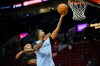 FILE - Memphis Grizzlies guard Kentavious Caldwell-Pope, right, warms up before an NBA basketball game against the Portland Trail Blazers, Friday, Feb. 6, 2026, in Portland, Ore. (AP Photo/Molly J. Smith,File)