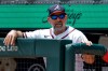 Atlanta Braves manager Walt Weiss watches from the dugout railing during the seventh inning of a baseball game against the San Diego Padres, Thursday, July 23, 2026, in Atlanta. (AP Photo/Erik S. Lesser)