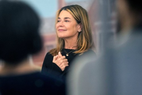 FILE - Savannah Guthrie visits the Today show at Rockefeller Plaza in New York, March 5, 2026. (Photo by Charles Sykes/Invision/AP, File)