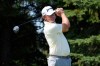 Lucas Glover hits from the second tee during the first round of the 3M Open golf tournament at the Tournament Players Club Thursday, July 23, 2026, in Blaine, Minn. (AP Photo/Bruce Kluckhohn)