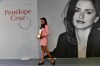 Actress Penelope Cruz poses after receiving Spanish National Cinematography Award at the 70th San Sebastian Film Festival, in San Sebastian, northern Spain, Saturday, Sept. 17, 2022. (AP Photo/Alvaro Barrientos)