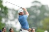 FILE - Trey Mullinax hits from the second tee during the final round of the Houston Open golf tournament in Houston, on March 30, 2025. (AP Photo/Ashley Landis, File)
