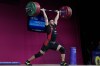 Xavier Lusignan of Canada competes in the men's 110kg weightlifting final at the Commonwealth Games in Glasgow, Scotland, Thursday, July 30, 2026. (AP Photo/Eranga Jayawardena)