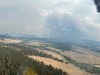 The wildfire at Pear Lake is shown in this handout photo provided by British Columbia's wildfire service taken on Thursday, July 23, 2026. THE CANADIAN PRESS/Handout-BC Wildfire Service (Mandatory Credit)