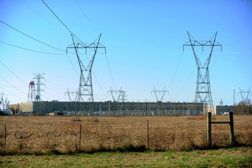 FILE - The Paducah Gaseous Diffusion Plant is seen near Paducah, Ky., Nov. 18, 2013. (AP Photo/Stephen Lance Dennee)