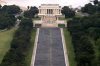 The Lincoln Memorial Reflecting Pool is seen from the Washington Monument, Friday, July 31, 2026, in Washington. (AP Photo/Mark Schiefelbein)