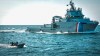 This July 30, 2026 photo made available by the Captain Paul Watson Foundation shows an Icelandic Coast Guard vessel taken from the protest vessel Bandero. (Captain Paul Watson Foundation via AP)