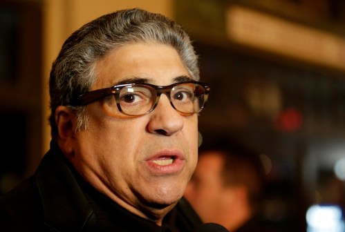 FILE - Vincent Pastore, arrives at the Asbury Park Conventional Hall during red carpet arrivals prior to the New Jersey Hall of Fame inductions, Thursday, Nov. 13, 2014, in Asbury Park, N.J. (AP Photo/Julio Cortez,File)