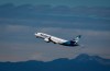 A WestJet Boeing 737 Max aircraft takes off from Vancouver International Airport, in Richmond, B.C., on Friday, July 31, 2026. WestJet flight attendants are on strike. THE CANADIAN PRESS/Darryl Dyck