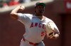 Los Angeles Angels pitcher Jose Soriano (59) throws against the San Francisco Giants during the first inning of a baseball game in San Francisco, Sunday, July 26, 2026. The Toronto Blue Jays acquired Soriano in a trade on Aug. 3, 2026. (AP Photo/Jed Jacobsohn)