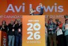 NDP Leader Avi Lewis speaks at the party convention in Winnipeg on Sunday, March 29, 2026.   THE CANADIAN PRESS/John Woods