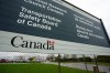 Transportation Safety Board of Canada (TSB) signage is pictured outside TSB offices in Ottawa on Monday, May 1, 2023. THE CANADIAN PRESS/Sean Kilpatrick