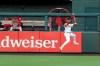 St. Louis Cardinals' Jordan Walker catches a fly ball for an out against Chicago Cubs' Michael Conforto during the second inning of a baseball game Tuesday, July 28, 2026, in St. Louis. (AP Photo/Scott Kane)