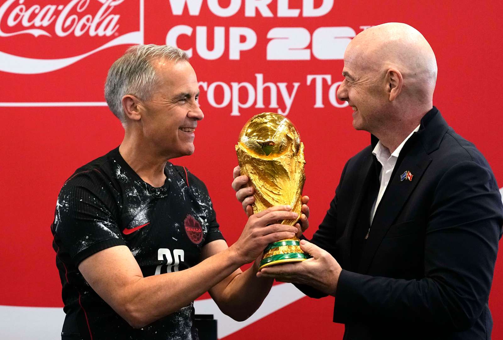Photo: winnipegfreepress.com Canada PM Mark Carney Loses Confidence in FIFA Chief Gianni Infantino