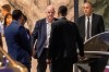 FIFA president Gianni Infantino leaves after attending a Women AFCON 2026 soccer match between Malawi and Zambia, in Rabat, Morocco, Wednesday, Aug. 5, 2026. (AP Photo)
