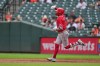 Los Angeles Angels' Zach Neto rounds the bases after hitting a three-run home run during the third inning of a baseball game against the Baltimore Orioles, Thursday, Aug. 6, 2026, in Baltimore. (AP Photo/Stephanie Scarbrough)