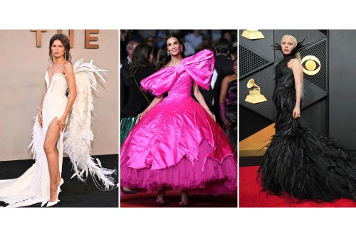 This combination of images show, from left, Zendaya at 
