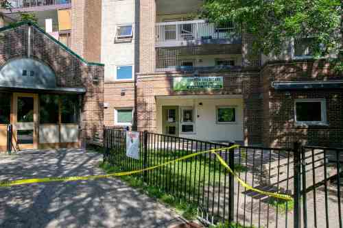BROOK JONES/FREE PRESS
The Cornish Child Care Centre Inc. on Furby Street in Winnipeg, Man., has been shuttered due to a fire at a connecting building. The Cornish Child Care Centre was pictured on Sunday, July 12, 2026.