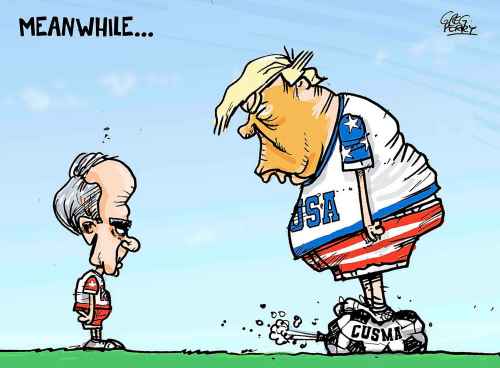 Editorial cartoon for July 3, 2026