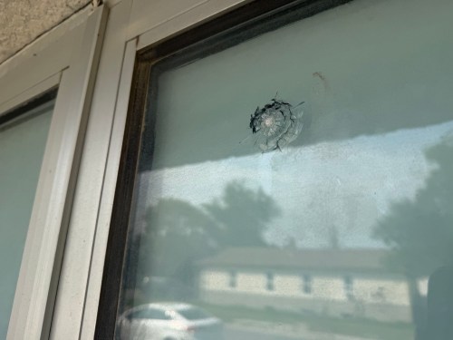 Shattered windows at E.K. Islamic centre result of gunfire, members of Muslim community say