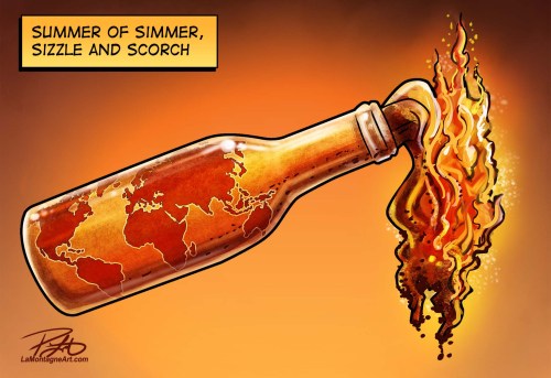 Editorial cartoon for July 14, 2026
