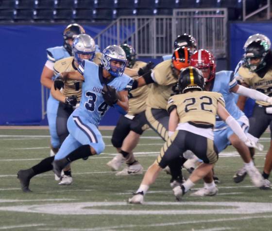 Team Manitoba’s opening game against Team Quebec at the U18 2026 Football Canada Cup was one of two games delayed back in July because of a heat warning. (Cassidy Dankochik / The Carillon files)