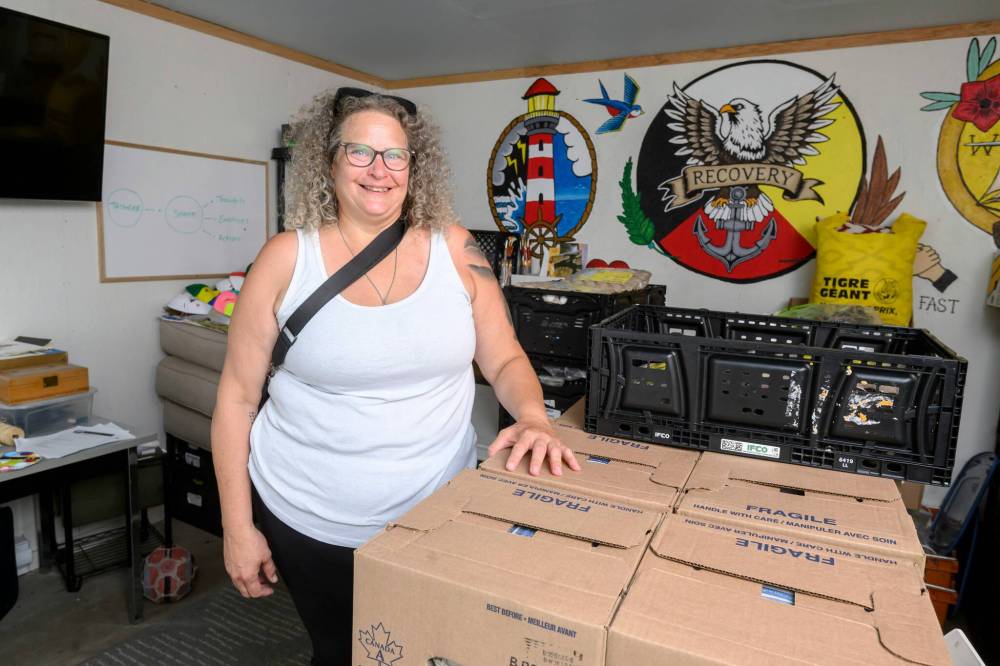 St. Boniface Street Links program facilitator Claresa Sylvester (Mike Sudoma / Free Press)