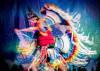 JOHN WOODS / FREE PRESS
                                Dancers perform at the First Nations Pavilion at the Convention Centre Sunday.