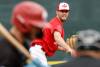 JOHN WOODS / FREE PRESS
                                Winnipeg Goldeyes&rsquo; Luke Boyd (37) throws against the Chicago Dogs in Winnipeg Tuesday, August 4, 2026.