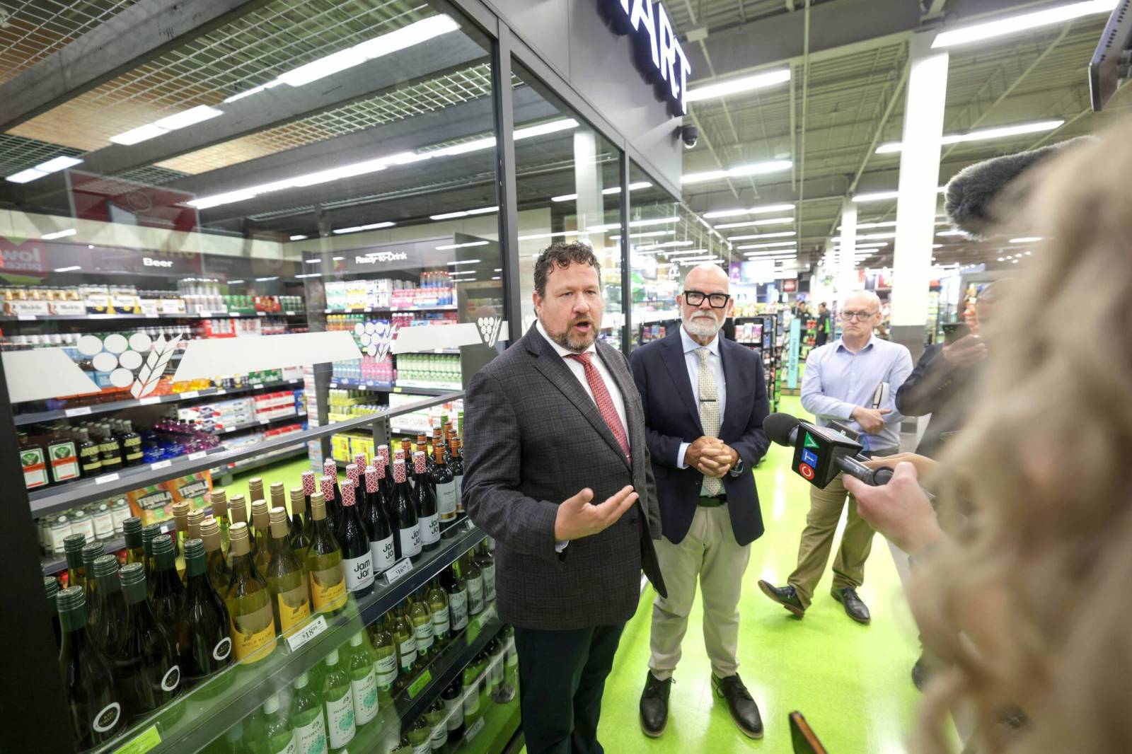 New Liquor Mart lets you window shop