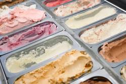 DANIEL CRUMP / FREE PRESS FILES
                                All 24 flavours of hard ice cream featured on the menu at Dug + Betty&rsquo;s are original flavours developed by owner Fern Kirouac. June 2, 2020.