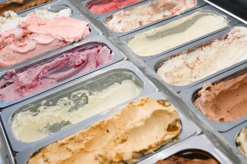 DANIEL CRUMP / FREE PRESS FILES
                                All 24 flavours of hard ice cream featured on the menu at Dug + Betty&rsquo;s are original flavours developed by owner Fern Kirouac. June 2, 2020.