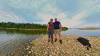 SUPPLIED
                                Brigit (left) and Todd Holmes, on one of their many adventures together. Todd said it was Canadian Blood Services who notified him about a West Nile virus diagnosis last Friday.