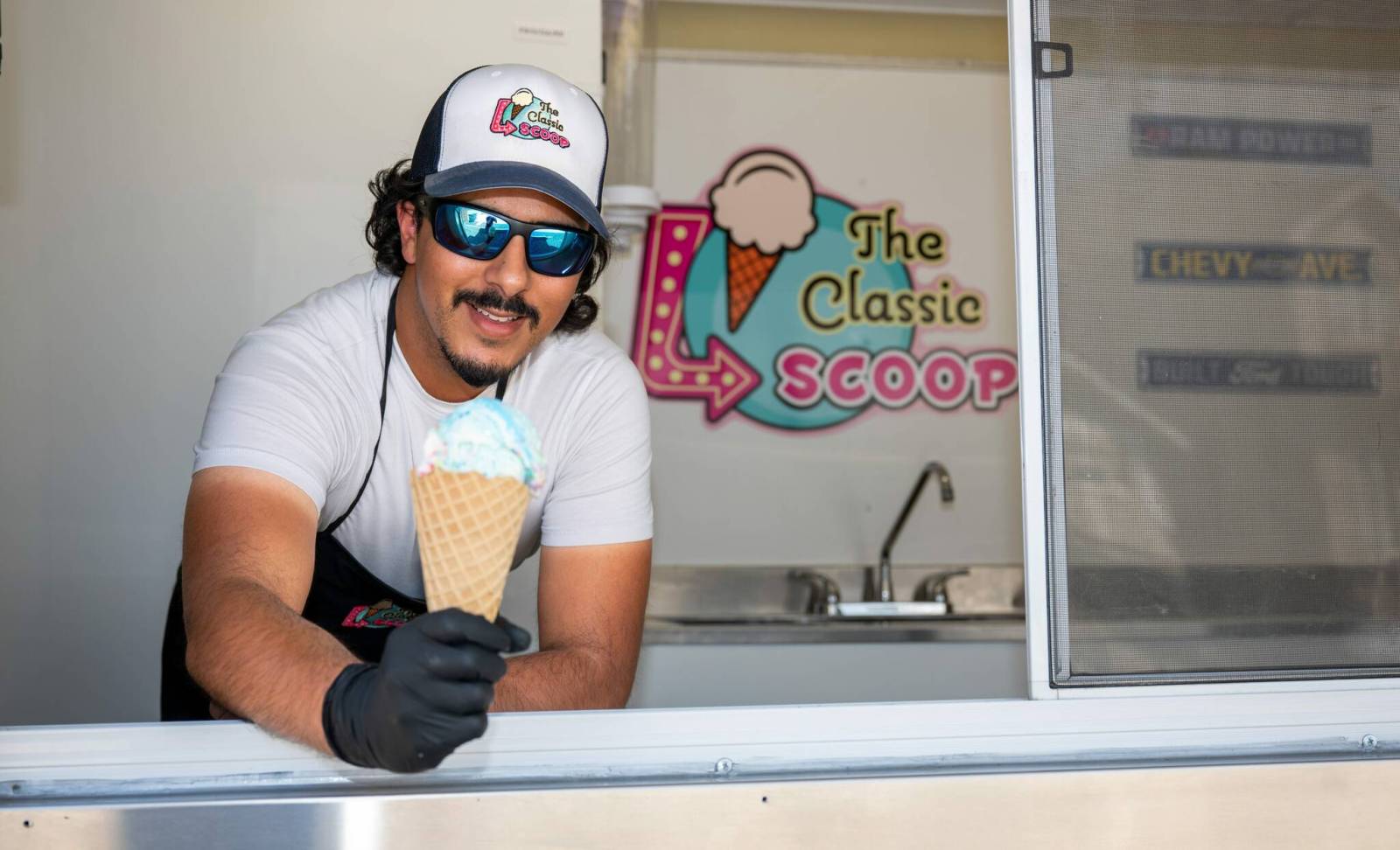 Classic Scoop founder left lucrative job to start business offering treats on-site for parties, festivals