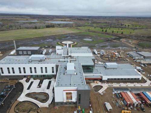 Construction for the expansion of the Neepawa Health Centre is still underway, with a target completion date now set for late summer or early fall. (The Brandon Sun files)