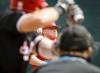 JOHN WOODS / FREE PRESS
                                Winnipeg Goldeyes&rsquo; Kevin Vaupel (24) pitches against Sioux City Explorers in Winnipeg Sunday, August 16, 2026.