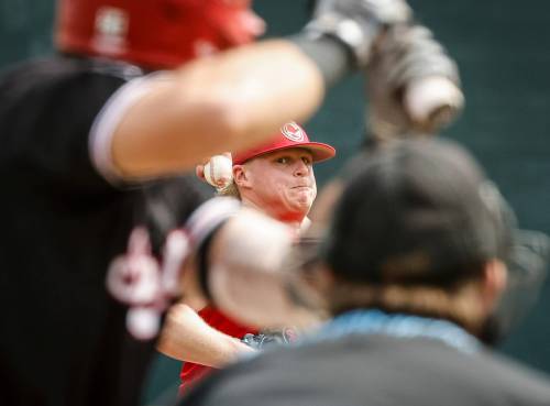 JOHN WOODS / FREE PRESS
                                Winnipeg Goldeyes&rsquo; Kevin Vaupel (24) pitches against Sioux City Explorers in Winnipeg Sunday, August 16, 2026.