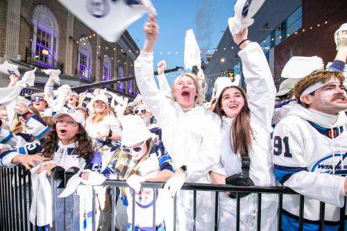 BROOK JONES / FREE PRESS FILES
                                True North Sports and Entertainment was fined $12,000 by the Liquor, Gaming & Cannabis Authority of Manitoba for serving liquor to minors during a Winnipeg Jets White Out street party in 2025.