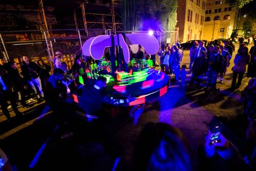 MIKE SUDOMA / CADDRA
Nuit Blanche is a downtown art party taking place Sept. 26 this year.
